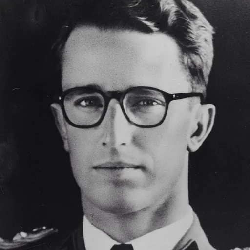 Portrait of Baudouin I of Belgium