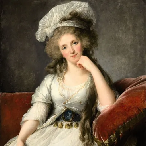 Portrait of Louise Marie Adélaïde de Bourbon
