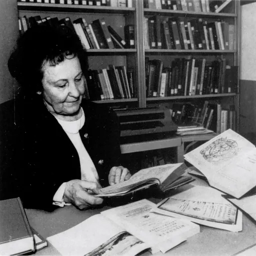 Portrait of Janina Wójcicka Hoskins