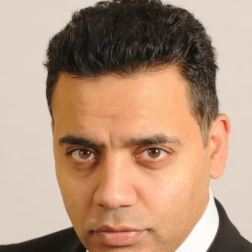 Portrait of Shahid Malik
