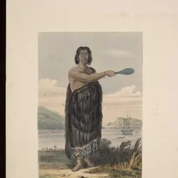 Portrait of Te Kakapi-o-te-rangi Te Wharepouri