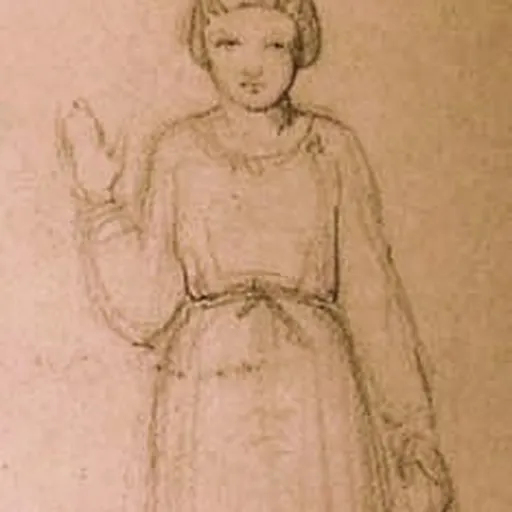 Portrait of Saint Gens