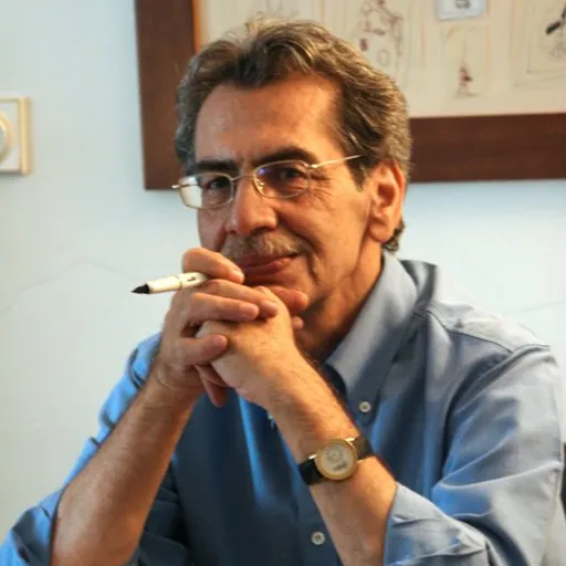Portrait of Kambiz Derambakhsh