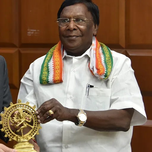 Portrait of V. Narayanasamy
