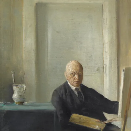 Portrait of Carl Holsøe