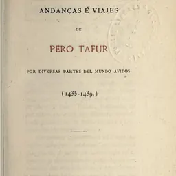 Portrait of Pedro Tafur