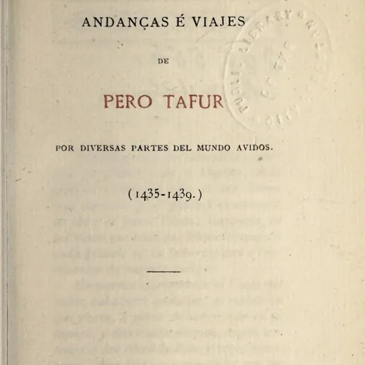 Portrait of Pedro Tafur