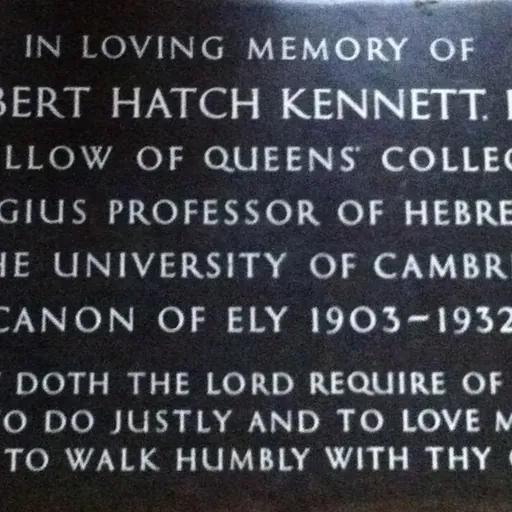 Portrait of R. H. Kennett