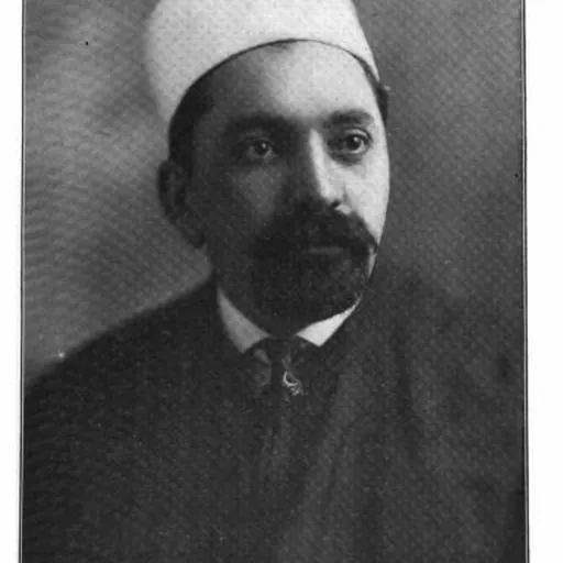 Portrait of Mírzá Asadu’llah Fádil Mázandarání