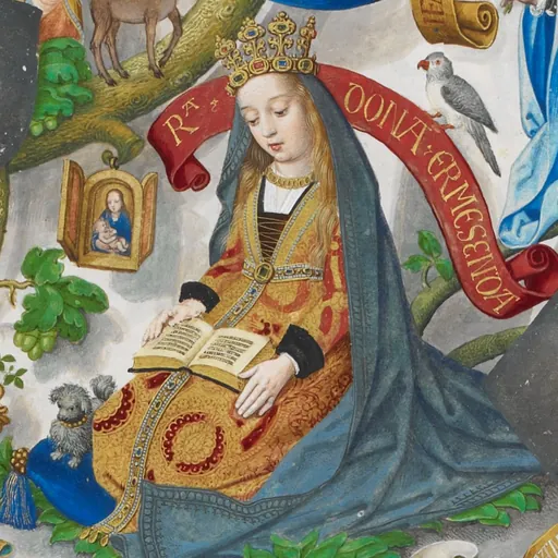Portrait of Ermesinda of Bigorre