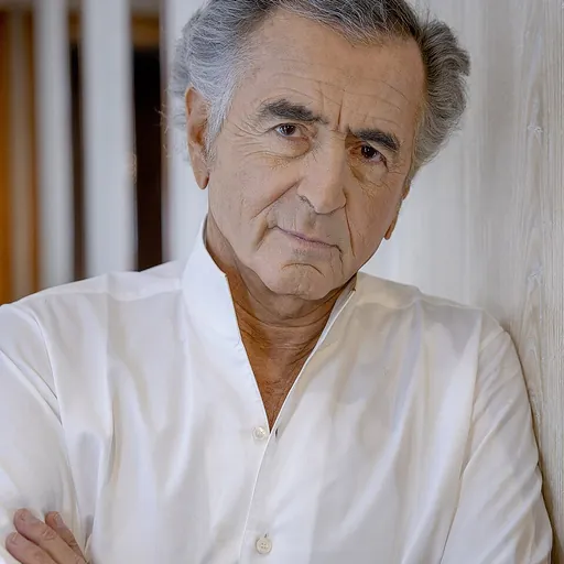 Portrait of Bernard-Henri Lévy