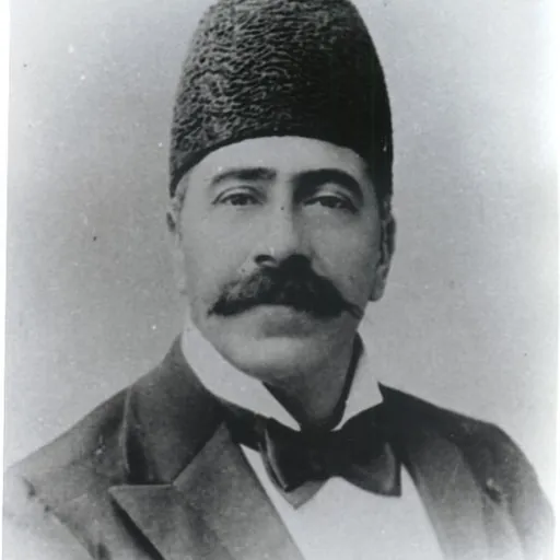 Portrait of Mirza Mahmud Khan Hakim ol-Molk