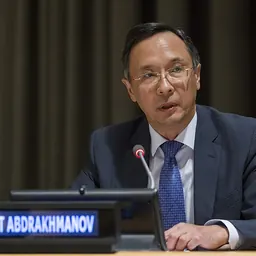 Portrait of Kairat Abdrakhmanov