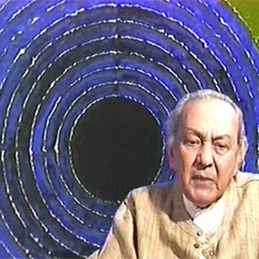 Portrait of S. H. Raza