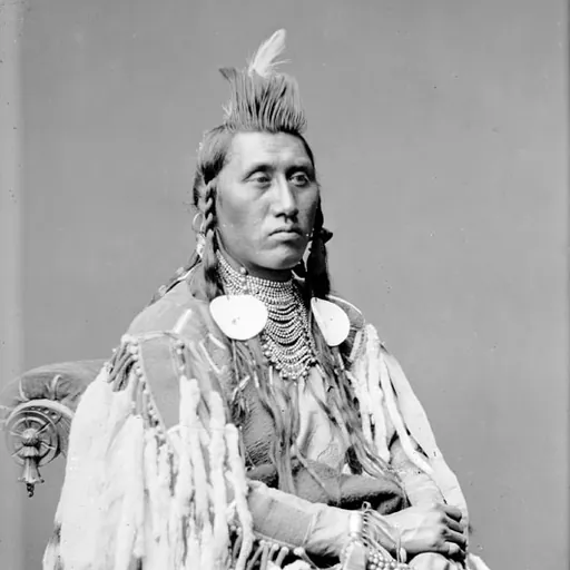 Portrait of Pretty Eagle