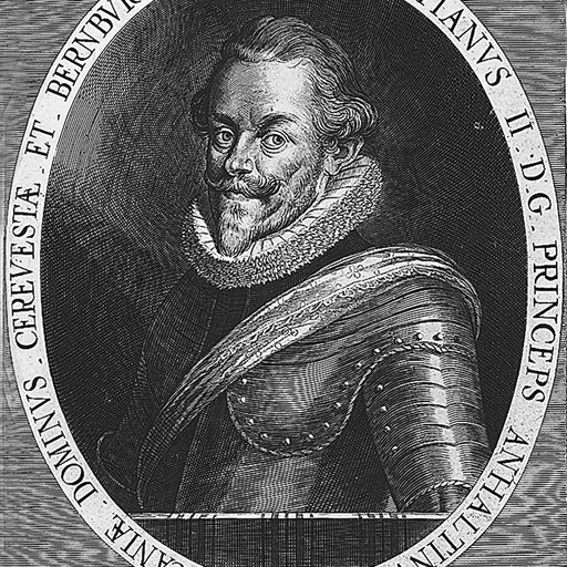 Portrait of Christian I, Prince of Anhalt-Bernburg