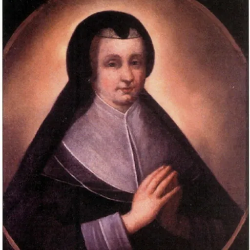 Portrait of Marie-Madeleine de Chauvigny de la Peltrie