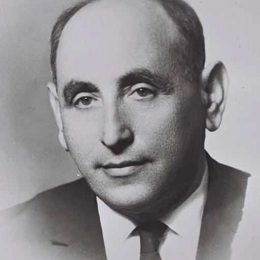 Portrait of Isser Harel