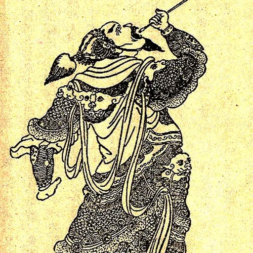 Portrait of Xiahou Dun