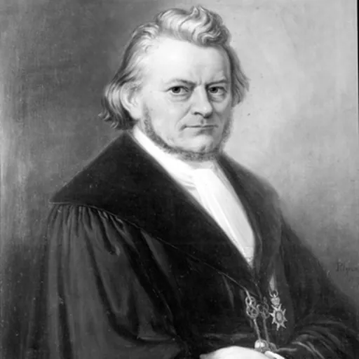 Portrait of Immanuel Hermann Fichte
