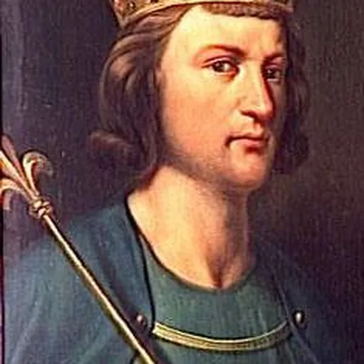 Portrait of Louis III of France