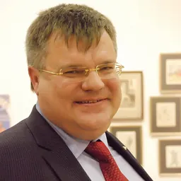 Portrait of Viktar Babaryka