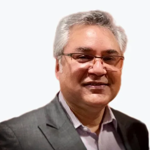 Portrait of Vivek Gupta (businessman)