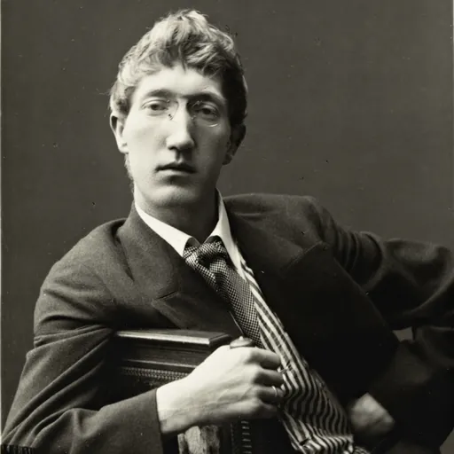Portrait of Olav Aukrust