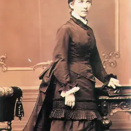 Portrait of Ilona Vörösmarty