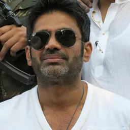 Portrait of Sunil Shetty