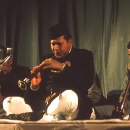 Portrait of Bismillah Khan