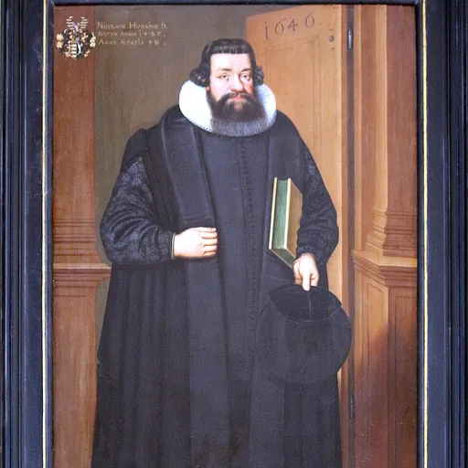 Portrait of Nicolaus Hunnius