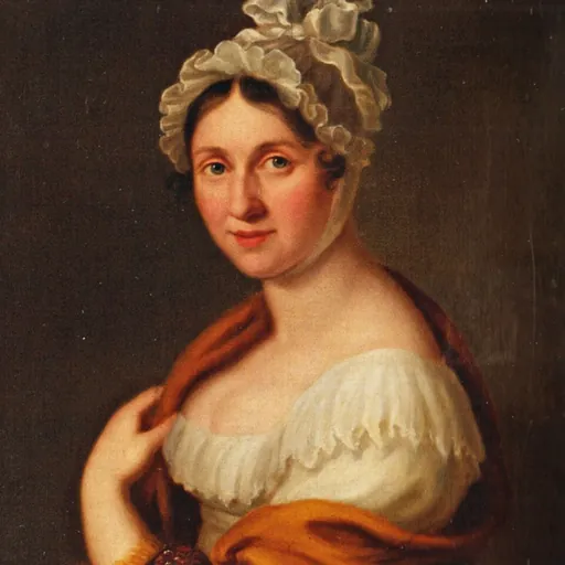 Portrait of Johanna Rosina Wagner-Geyer