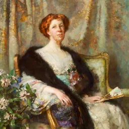 Portrait of Edith Dixon