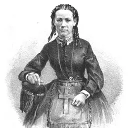 Portrait of Mary McNair Mathews