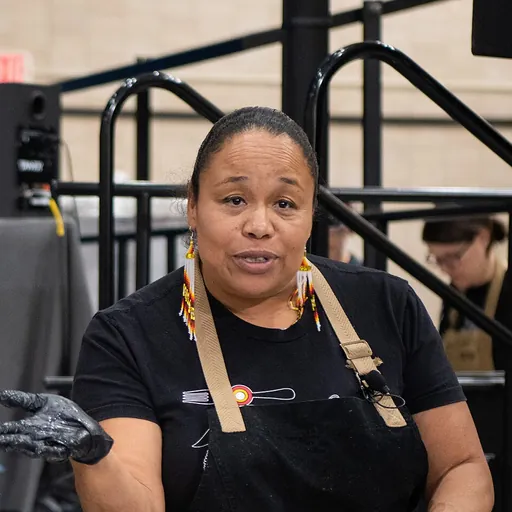 Portrait of Crystal Wahpepah