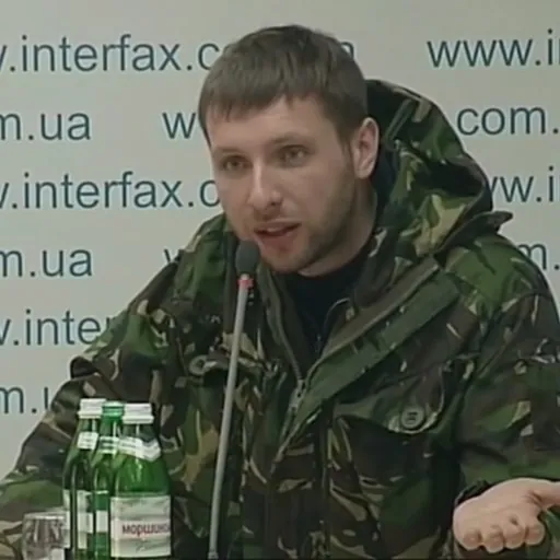 Portrait of Volodymyr Parasyuk