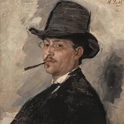 Portrait of Carl Schuch