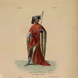 Portrait of Pons, Count of Toulouse