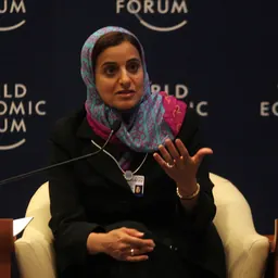 Portrait of Lubna Khalid Al Qasimi