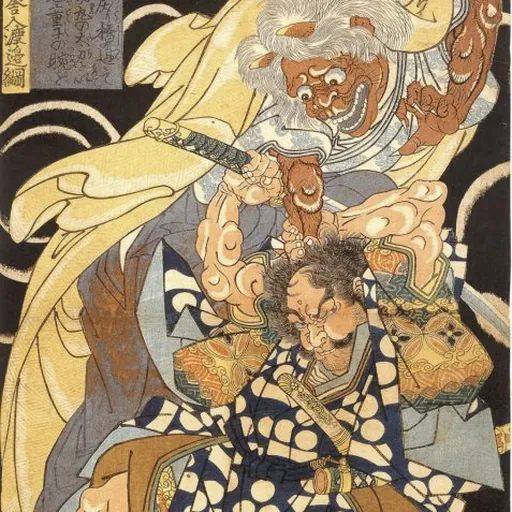 Portrait of Watanabe no Tsuna