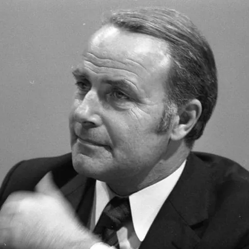 Portrait of Alfred Dregger