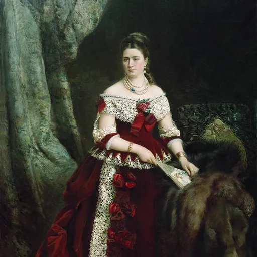 Portrait of Countess Vera Sergeievna Plautina