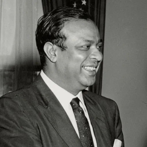 Portrait of Muhammad Ali Bogra
