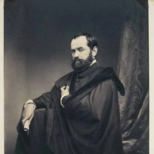 Portrait of Ernst Julius Hähnel