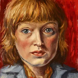 Portrait of Eva Margot