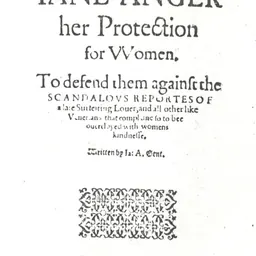 Portrait of Jane Anger
