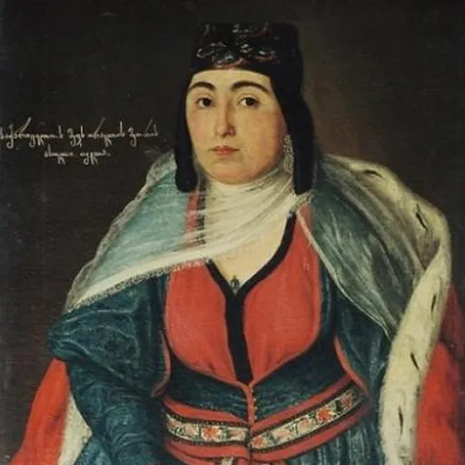 Portrait of Princess Tekle of Georgia