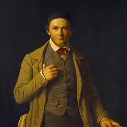 Portrait of Gottlieb Bindesbøll