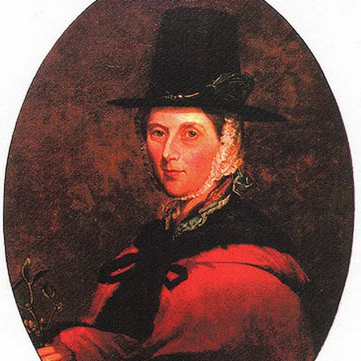 Portrait of Augusta Hall, Baroness Llanover